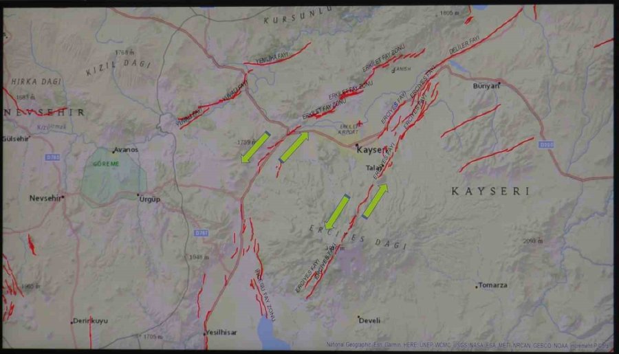 Asrın Felaketi Kayseri’yi 8 Santimetre Batıya Kaydırdı