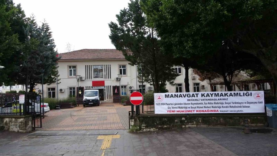 Manavgat Kaymakamlığı Yeni Hükümet Konağı’nda