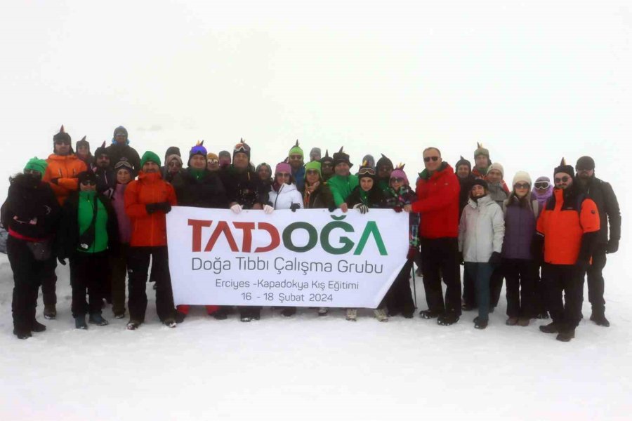 Doktorlar Erciyes’te Kendilerini Afetlere Hazırlıyor