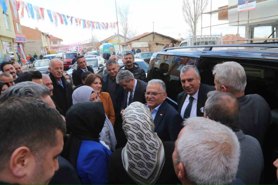 Başkan Büyükkılıç, Sarıoğlan’dan Seslendi: “daha Güçlü Bir Şekilde Hizmet Edeceğiz”