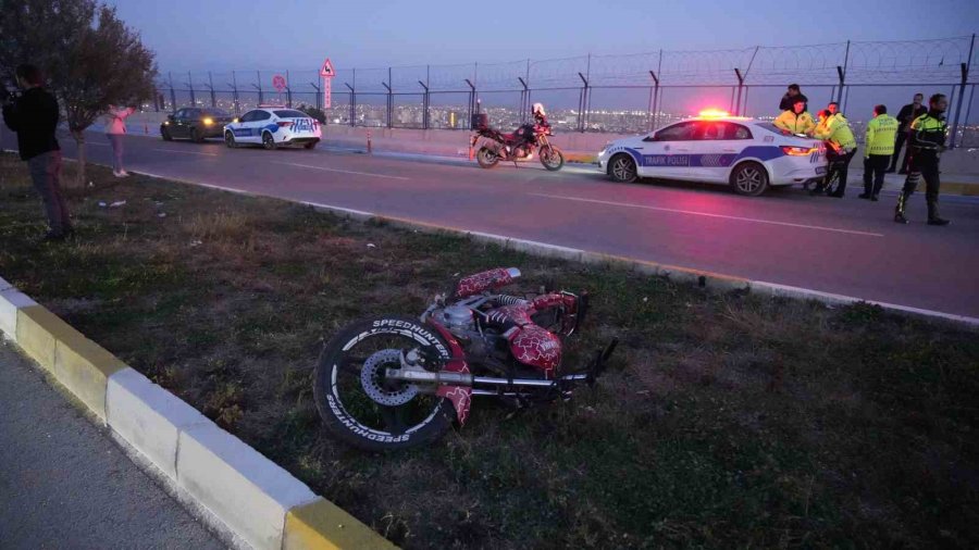 Taziye Dönüşü Motosiklet Kazasında Can Verdi, Son Anları Kamerada