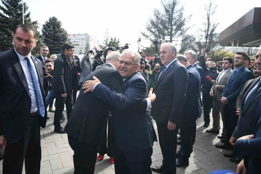 Hazine Ve Maliye Bakanı Şimşek’ten Başkan Büyükkılıç’a Ziyaret