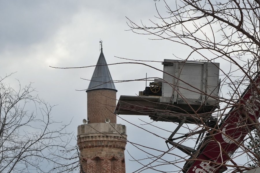 Tarihi Saat Kulesi Saatine Kavuştu