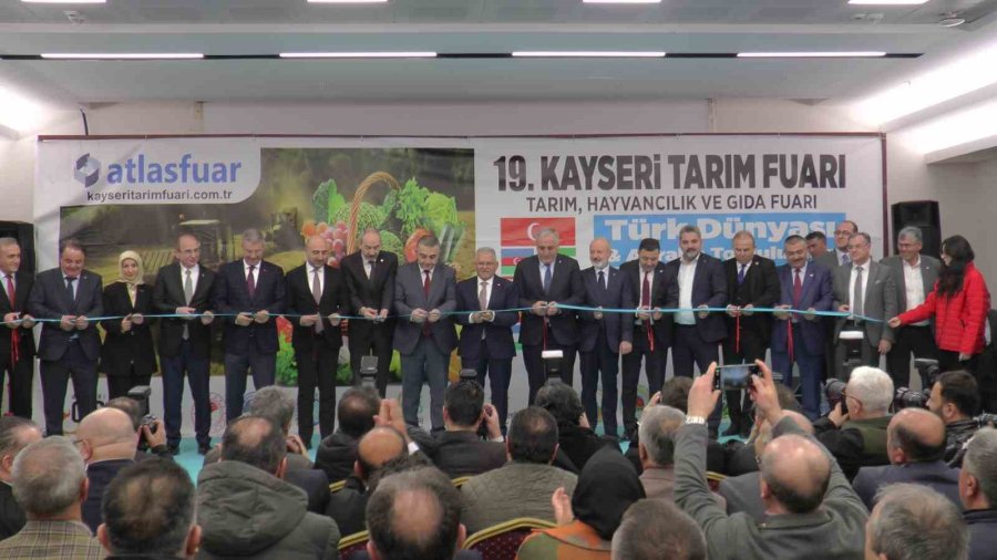 Kayseri 19. Tarım Fuarı Kapılarını Ziyaretçilere Açtı