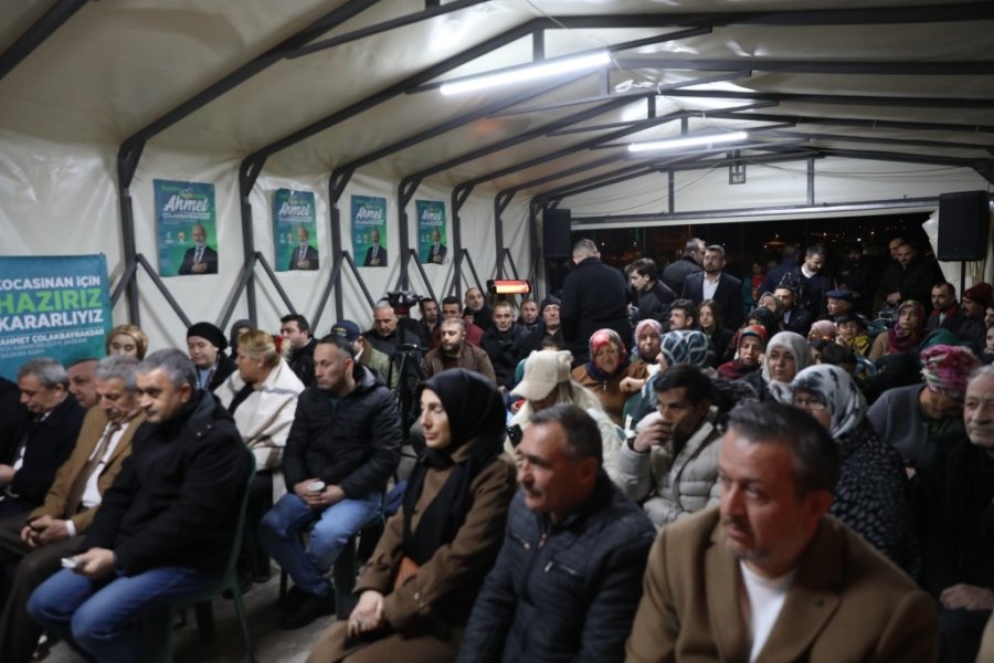 Başkan Çolakbayrakdar, “projelerimizle Yeni Bir Şehir Kuruyoruz”