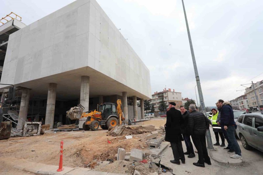 Kazım Kurt 100. Yıl Kültür Merkezi Çalışmaları Devam Ediyor