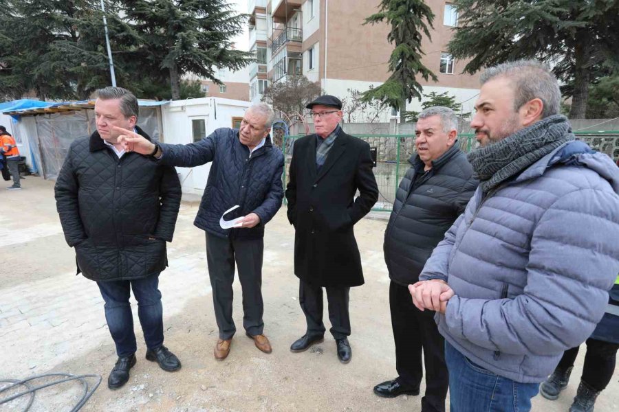 Kazım Kurt 100. Yıl Kültür Merkezi Çalışmaları Devam Ediyor