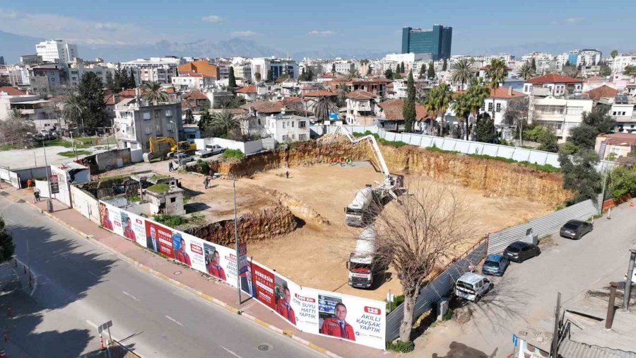 Balbey Kentsel Yenileme Projesi’nde İlk Beton Döküldü