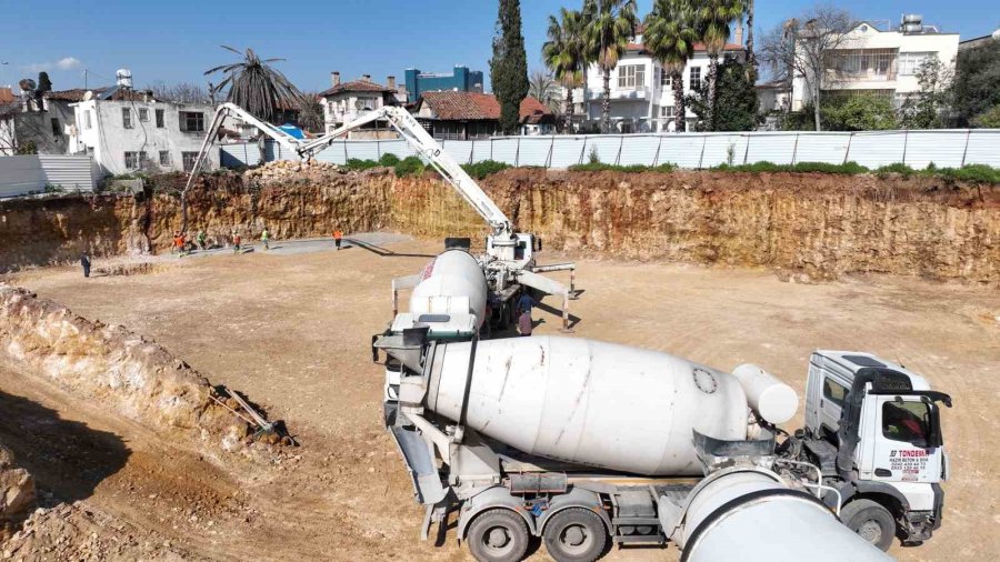 Balbey Kentsel Yenileme Projesi’nde İlk Beton Döküldü