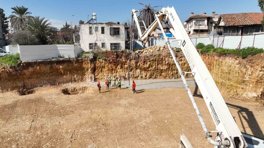 Balbey Kentsel Yenileme Projesi’nde İlk Beton Döküldü