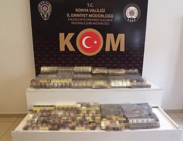 Konya’da Kaçakçılara Operasyon: 13 Gözaltı