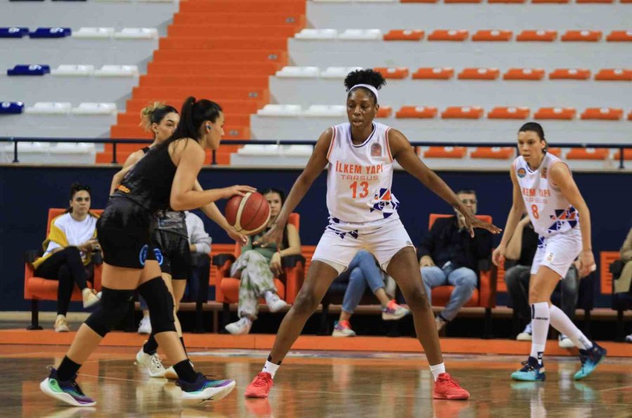 Kadınlar Basketbol Süper Ligi: İlkem Yapı Tarsus Spor: 131 - Hatay Büyükşehir Belediyespor: 92