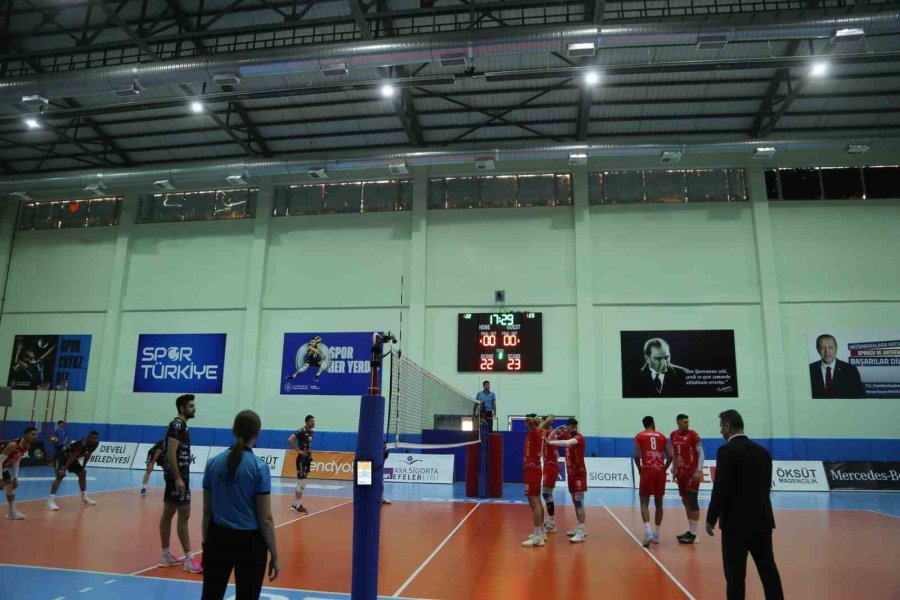 Axa Sigorta Efeler Ligi: Develi Belediyespor 3- Brand Group Alanya Belediyespor:1