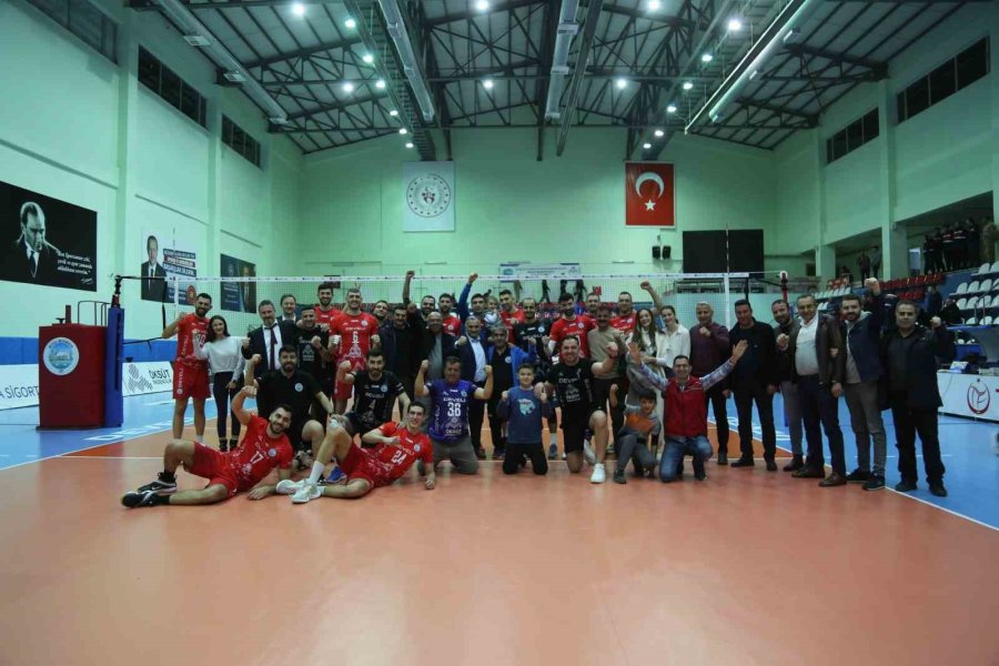 Axa Sigorta Efeler Ligi: Develi Belediyespor 3- Brand Group Alanya Belediyespor:1