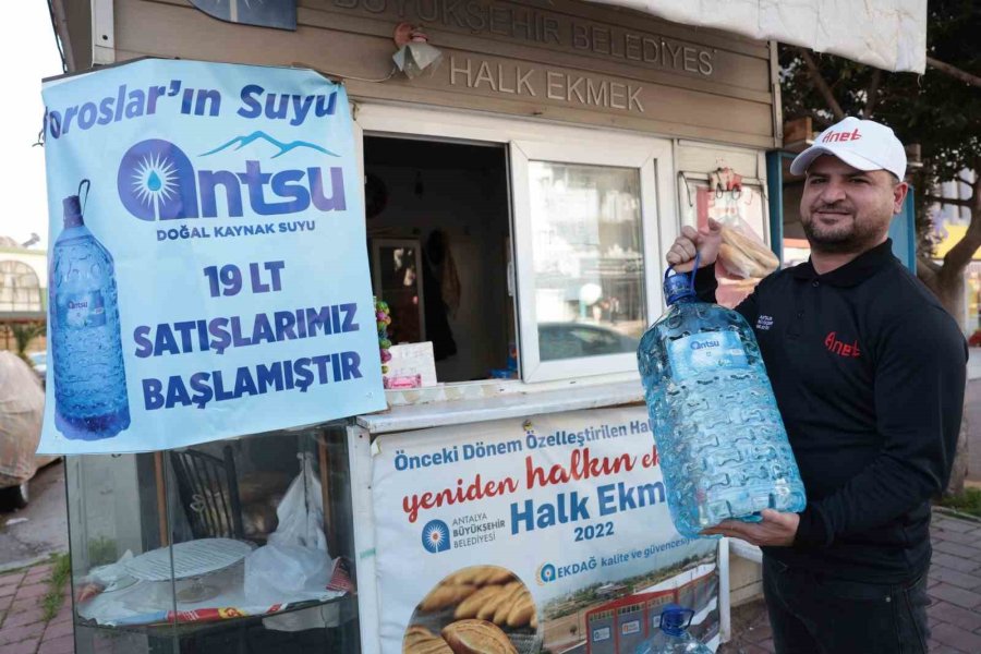 Antalya’da Belediyenin Sudan Ucuz Suyu ’yok’ Satıyor