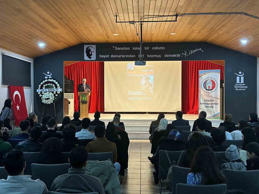 ‘hocalı Soykırımı Şehitleri’ 32. Yılında Eskişehir’de Yapılan Programla Anıldı