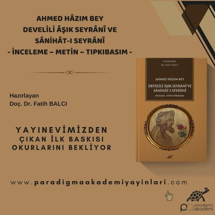 Kayü Seyrani Kampüsü’ndeki Seyrani Araştırma Merkezi’nin İlk Eseri Sanihat-ı Seyrani Oldu