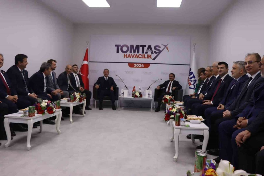 Hulusi Akar’dan Tomtaş’a Övgü: "güzel Ve Örnek Bir Tesis"