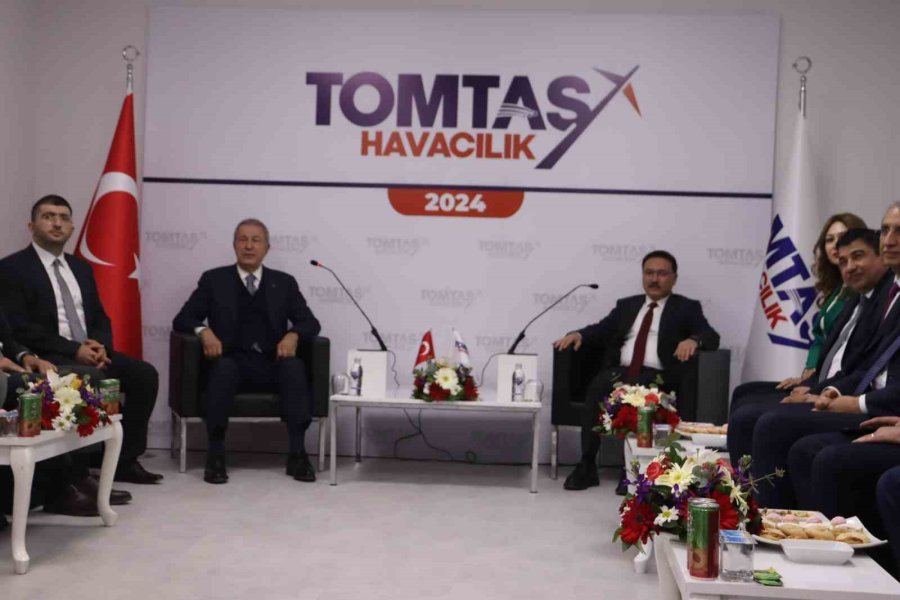 Hulusi Akar’dan Tomtaş’a Övgü: "güzel Ve Örnek Bir Tesis"