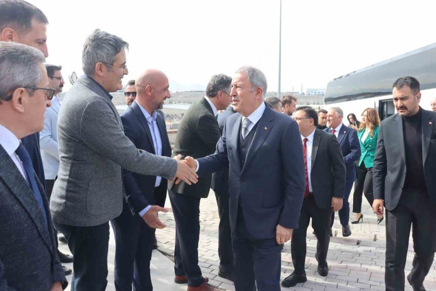 Hulusi Akar’dan Tomtaş’a Övgü: "güzel Ve Örnek Bir Tesis"