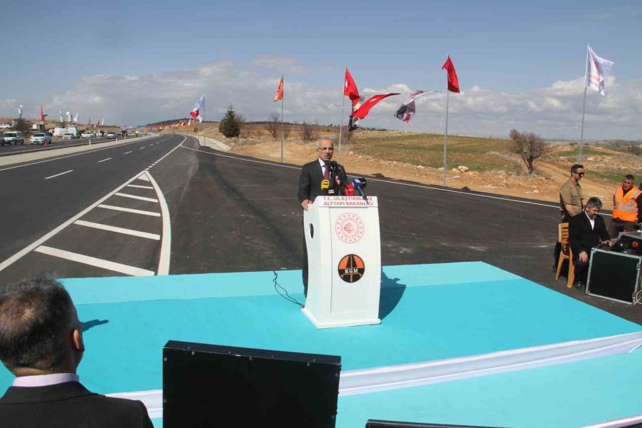 Bakan Uraloğlu: “bu Yolumuz İle Toplam 57 Milyon Lira Tasarruf Sağlayacağız”