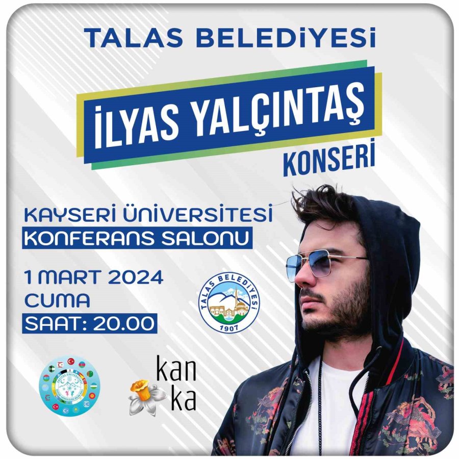 Talas’ta İlyas Yalçıntaş Konseri