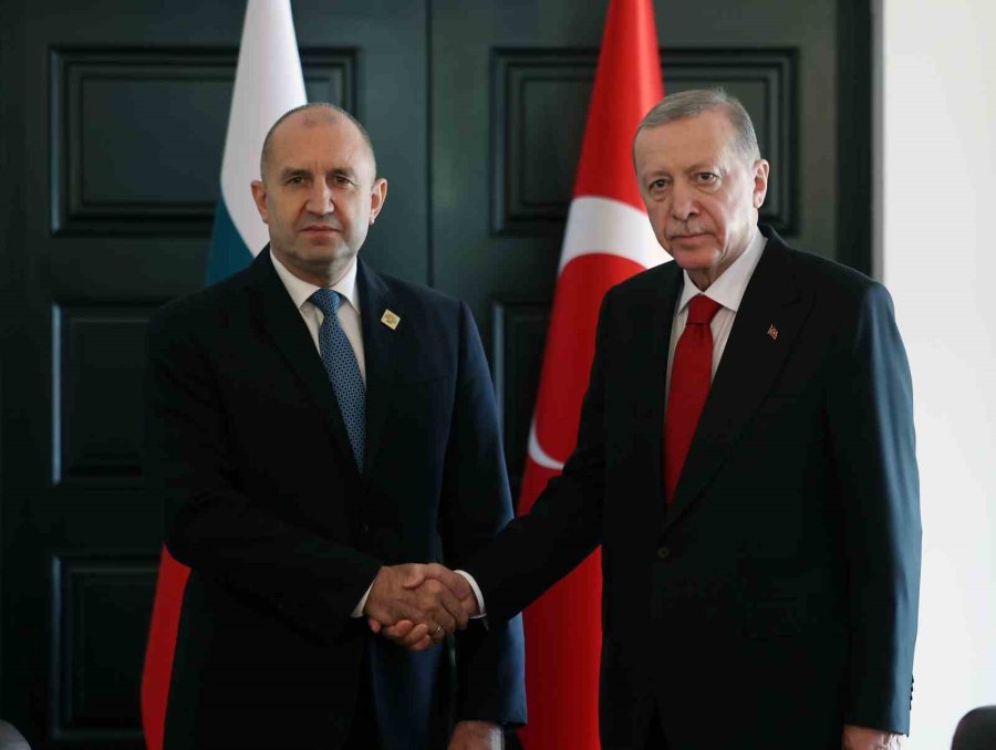 Cumhurbaşkanı Erdoğan, Türkmenistan Devlet Başkanı Berdimuhamedov Ve Bulgaristan Cumhurbaşkanı Radev İle Görüştü