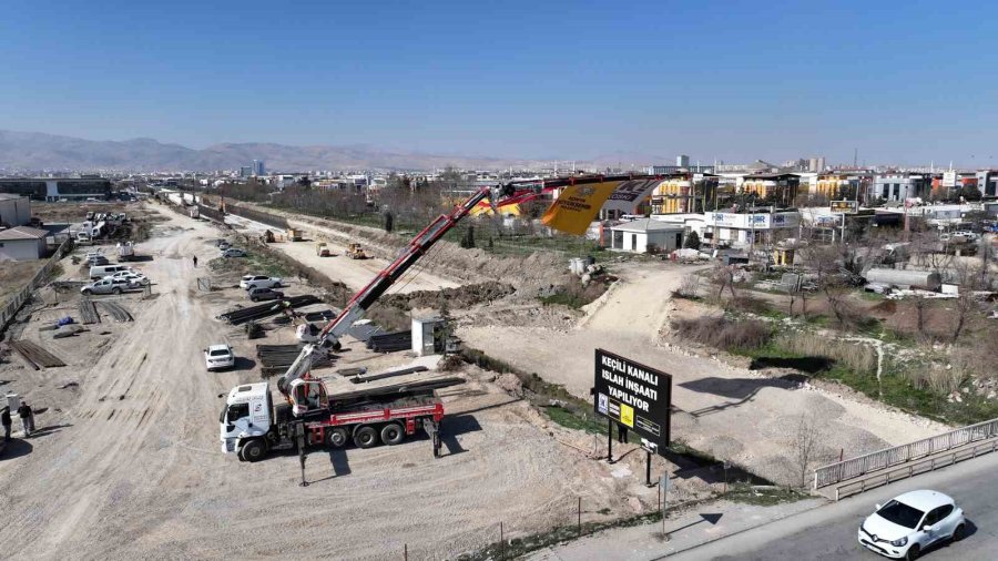 Başkan Altay Keçili Kanalı Islah Çalışması’nın Temelini Attı