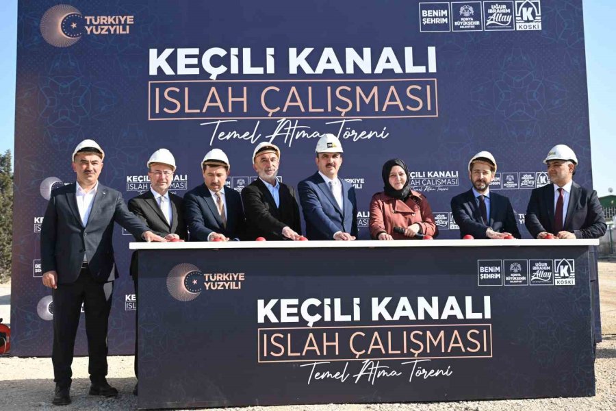 Başkan Altay Keçili Kanalı Islah Çalışması’nın Temelini Attı