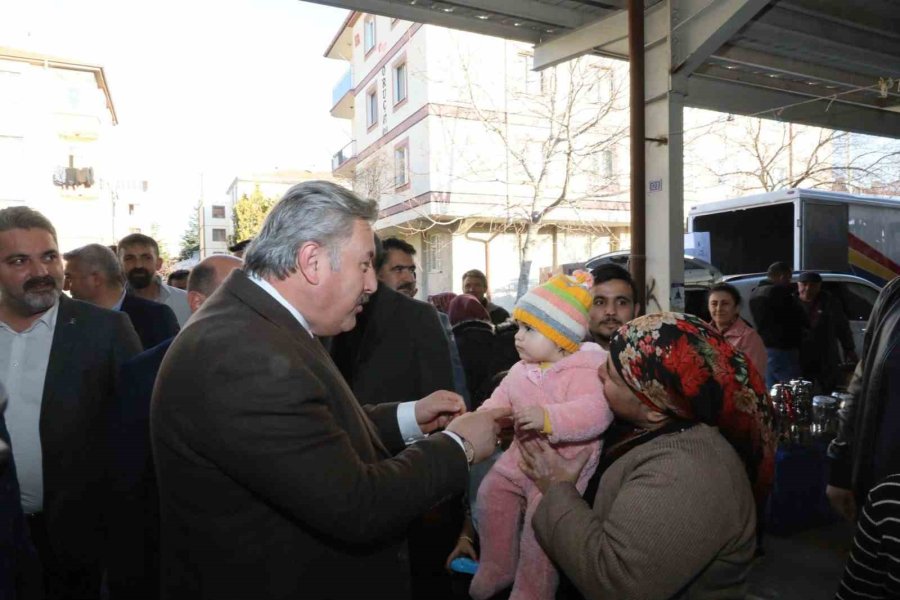 Başkan Palancıoğlu, "rekor Hizmetlerimize Hemşehrilerimizin Desteği İle Hız Kesmeden Devam Edeceğiz"