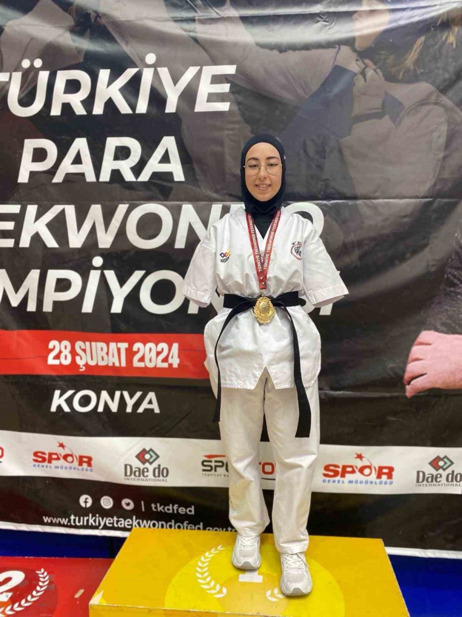 Taekwondo Şampiyonası’nda Kayserili Sporculardan 3 Madalya