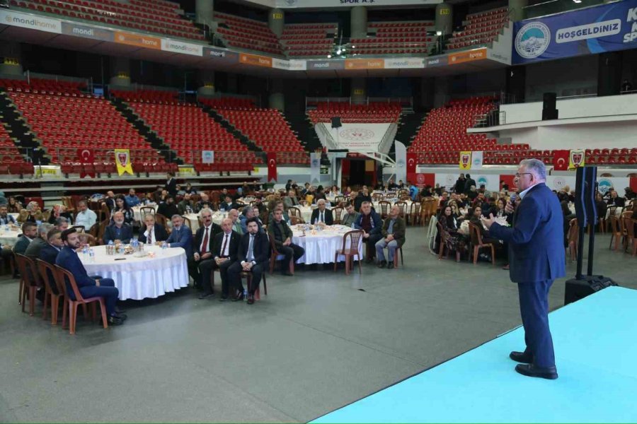 Berber Ve Kuaförler İle Buluşan Başkan Büyükkılıç: "biz Biriz, Beraberiz"