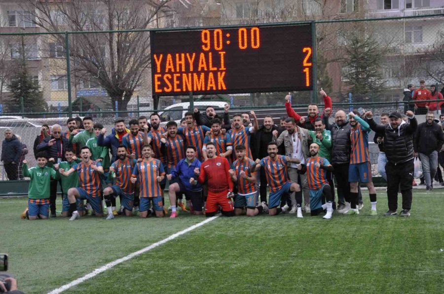 Kayseri Süper Amatör Küme Final: Yahyalıspor:2 - Erciyes Esen Makina Fk: 1