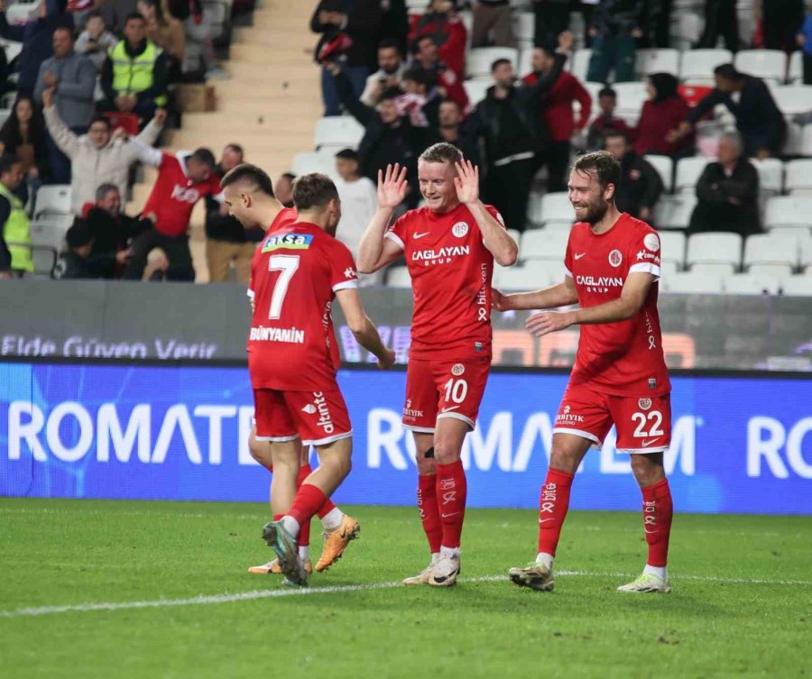 Trendyol Süper Lig: Antalyaspor: 1- Gaziantep Fk: 0 (ilk Yarı)