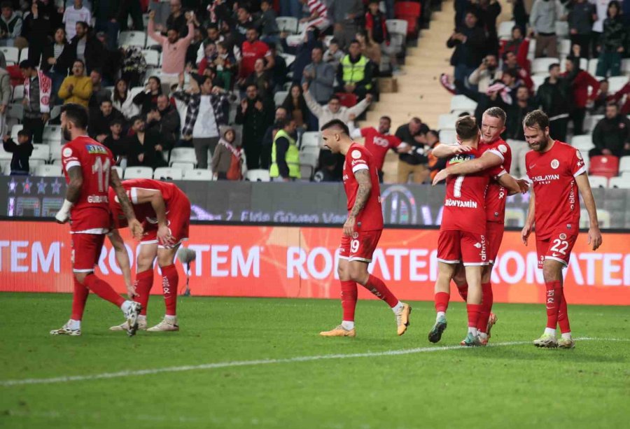 Trendyol Süper Lig: Antalyaspor: 1- Gaziantep Fk: 0 (ilk Yarı)