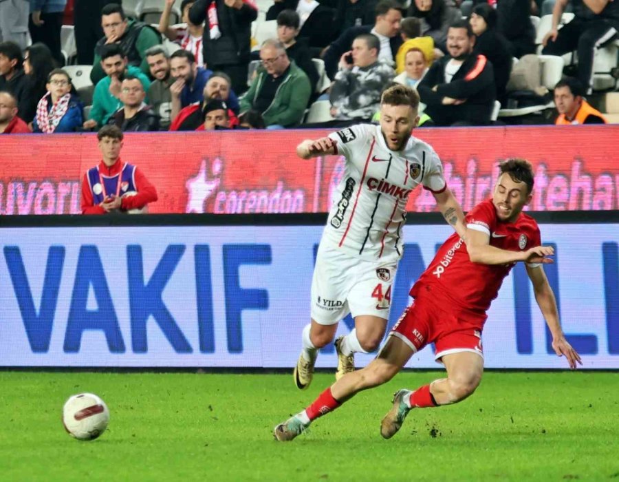 Trendyol Süper Lig: Antalyaspor: 1 - Gaziantep Fk: 0 (maç Sonucu)