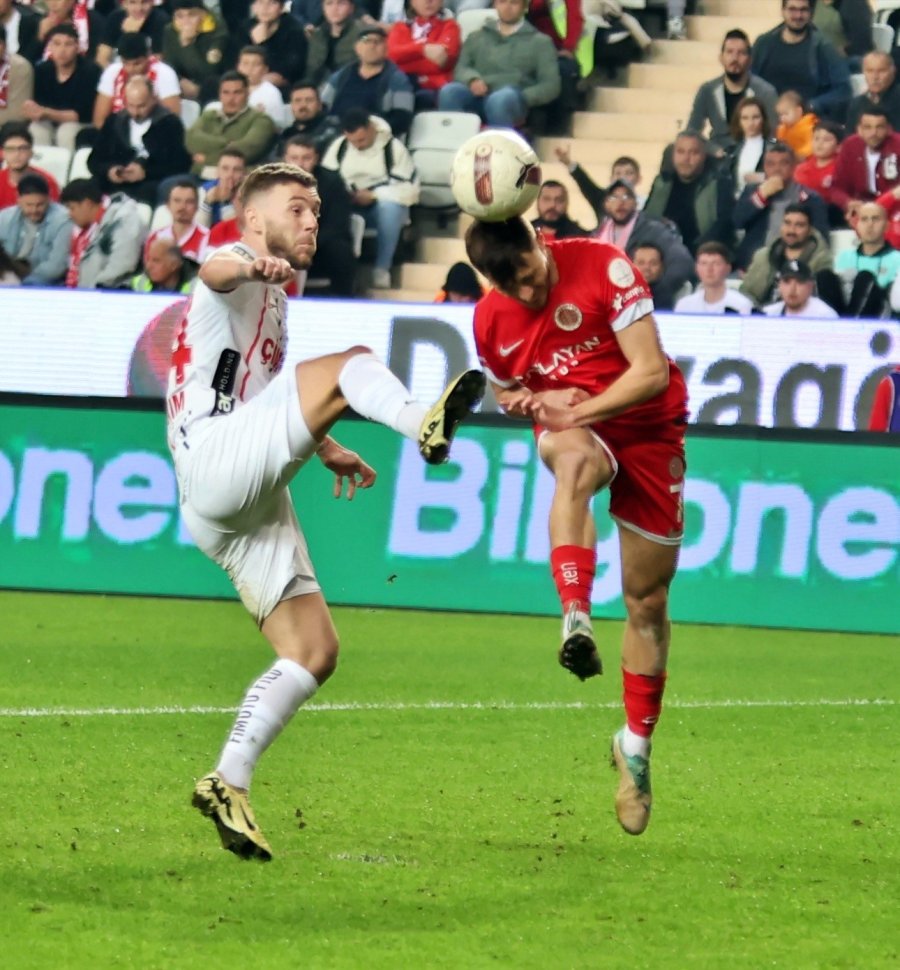 Trendyol Süper Lig: Antalyaspor: 1 - Gaziantep Fk: 0 (maç Sonucu)