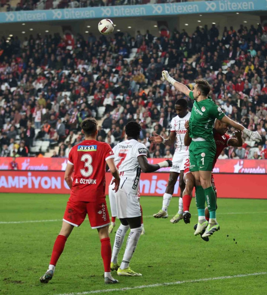 Trendyol Süper Lig: Antalyaspor: 1 - Gaziantep Fk: 0 (maç Sonucu)