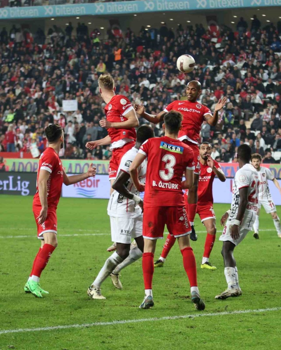 Trendyol Süper Lig: Antalyaspor: 1 - Gaziantep Fk: 0 (maç Sonucu)