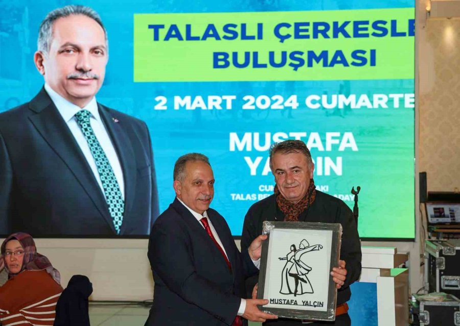 Başkan Yalçın’a Çerkeslerden Büyük İlgi