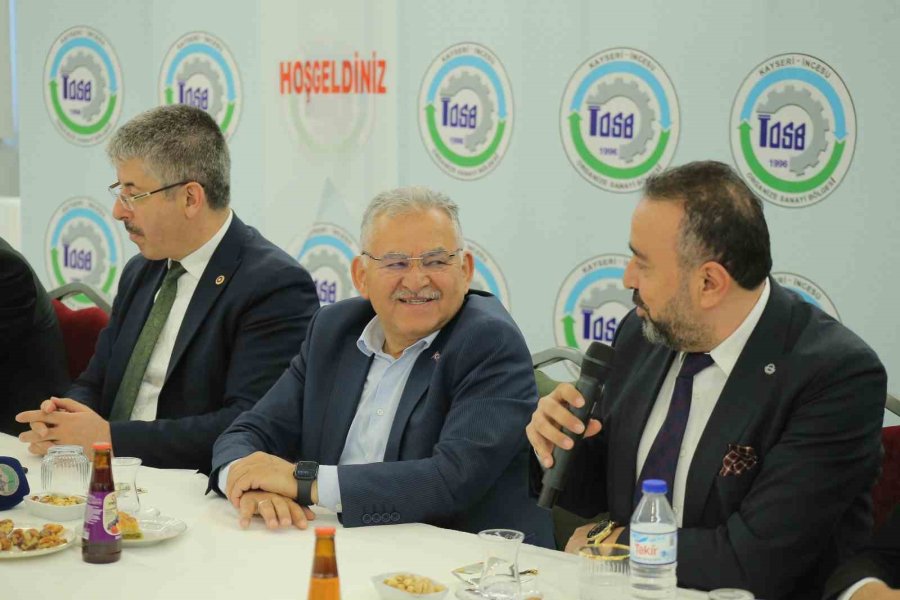 Büyükkılıç’tan İncesu Osb’de İş İnsanları Buluşması