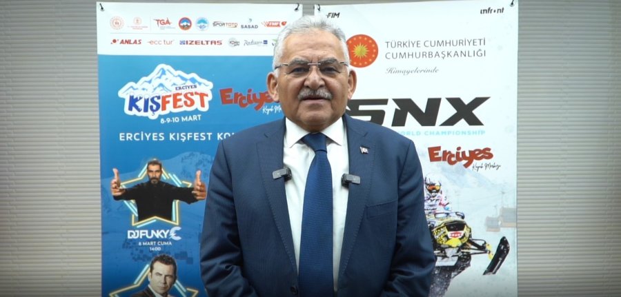 Başkan Büyükkılıç’tan Hem Dünya Şampiyonası Hem De Kış Festivali’ne Davet