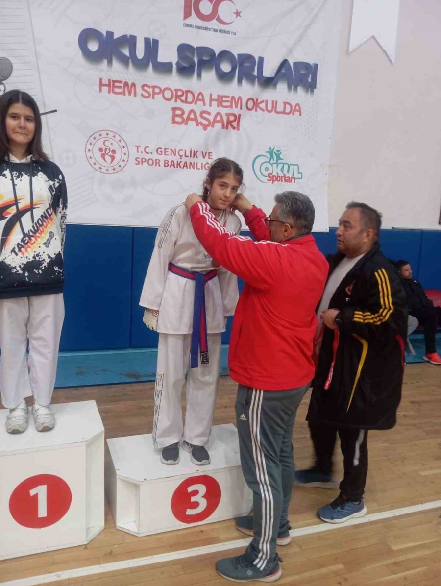 Tomarzalı Gençler, Taekwondo Şampiyonası’nda Dereceye Girdi