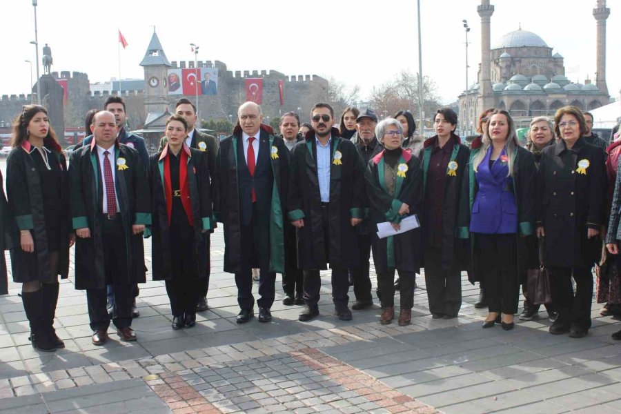 Kayseri Barosu’ndan Kadın Avukata Yapılan Saldırıya Kınama