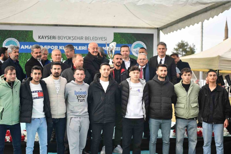 Başkan Büyükkılıç’tan Spor Şehrine Yakışır Kayseri’de Amatör Spora Bir Destek Daha