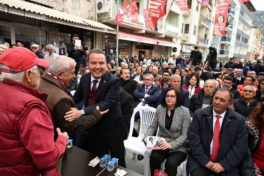 Başkan Böcek: "kırsal Bölgelerdeki Üreticilerimize Desteklerimiz Sürecek”