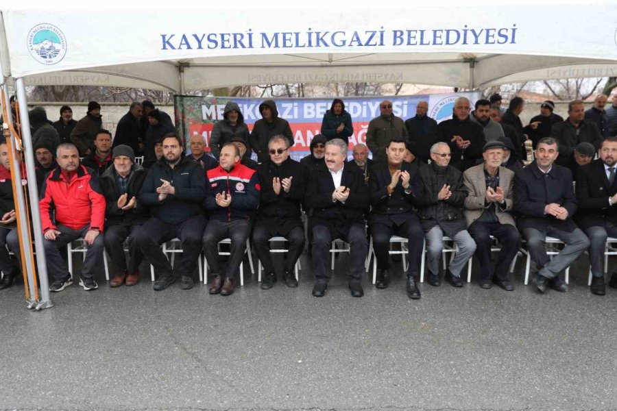 Melikgazi’de 535 Bin Metrekarelik Meyve Bahçesi Olacak