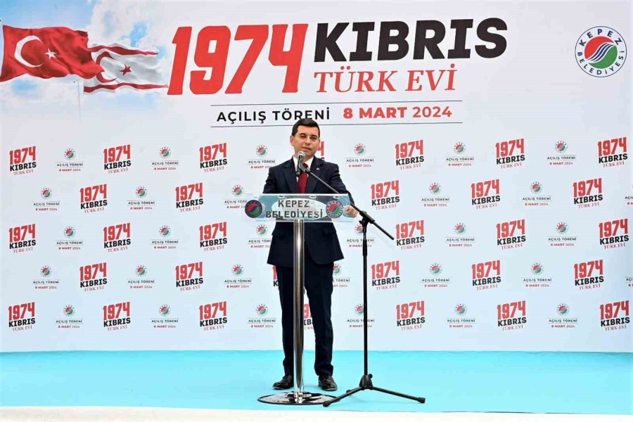 Tütüncü, ‘1974 Kıbrıs Evi’ İle Pil Fabrikasını Antalya’nın Kullanımına Açtı