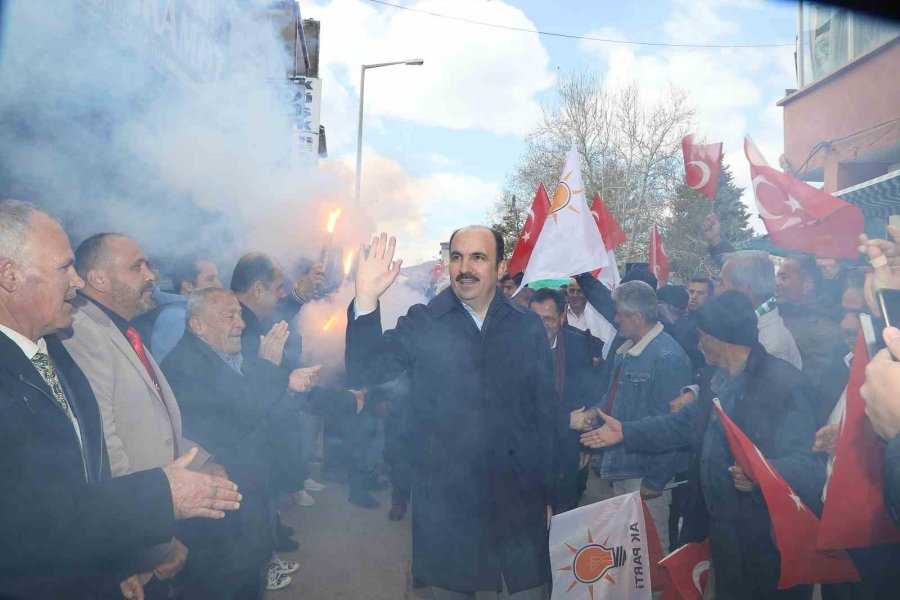 Başkan Altay Bozkır’da Vatandaşlarla Buluştu