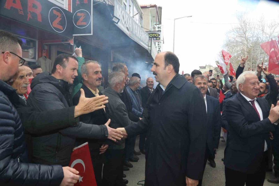 Başkan Altay Bozkır’da Vatandaşlarla Buluştu